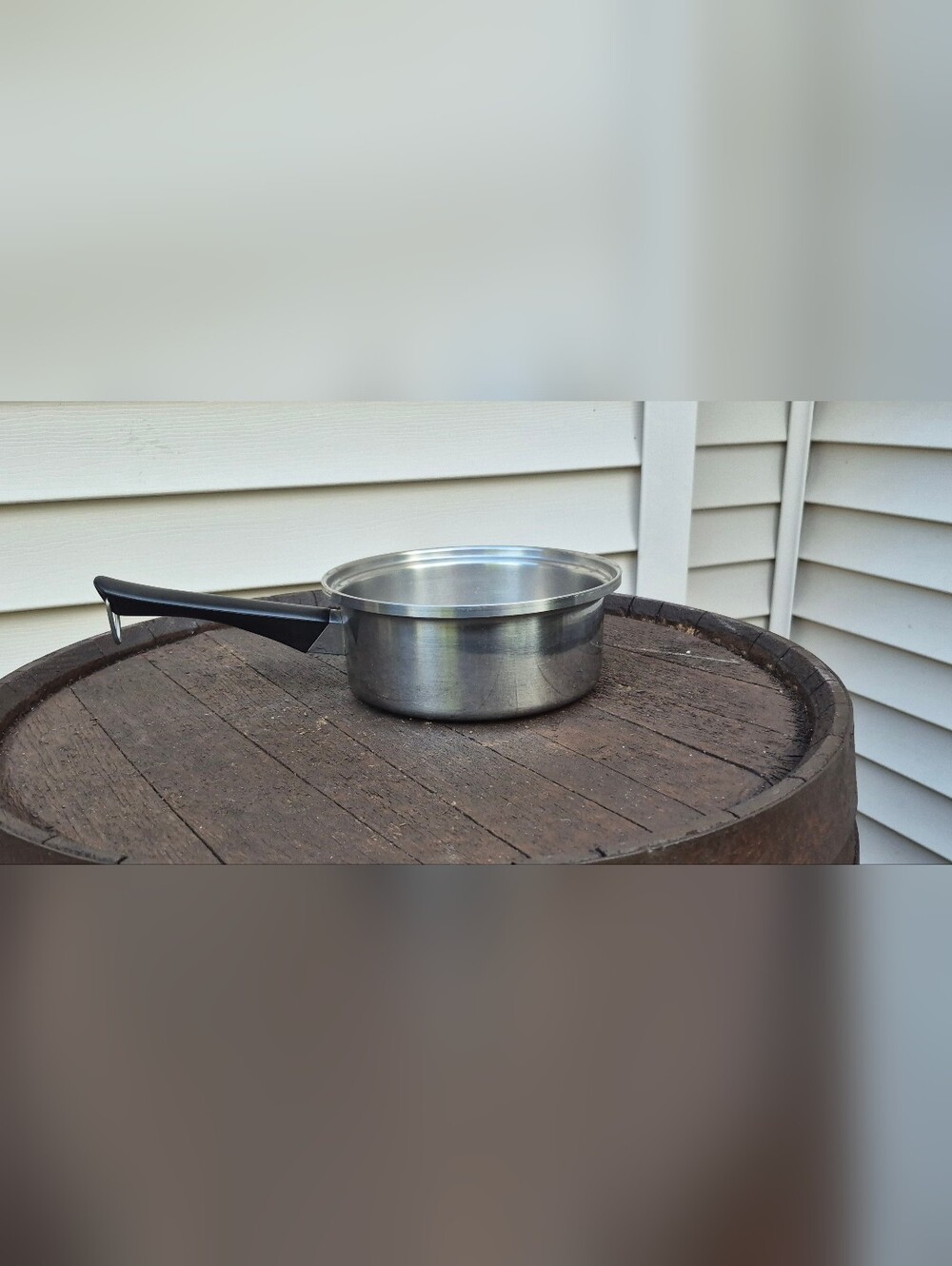 Vintage Amway Queen  Multi-Ply 18/8 Stainless Steel Saucepan.